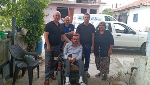 Kula belediyesi'nden engelli vatandaşlara yaşam desteği