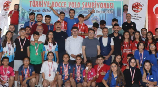 Kula'da 4 gün süren Türkiye bocce bowling şsmpıyonası sona erdi