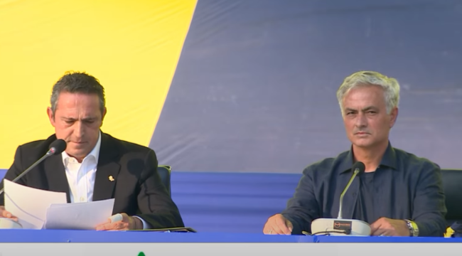 Mourinho imzayı attı