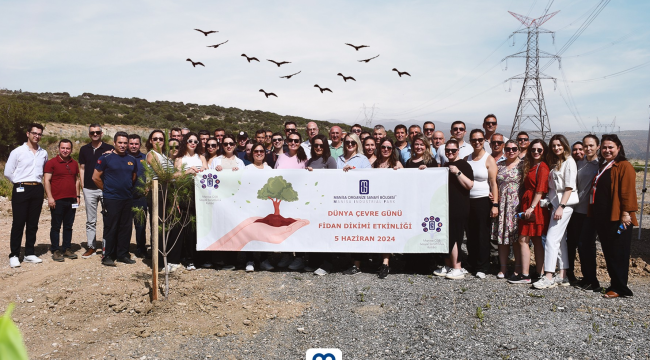 OSB sosyal sorumluluk kulübü üyeleri fidan dikkti