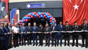 Salihli OSB'de Jandarma asayiş noktası açıldı