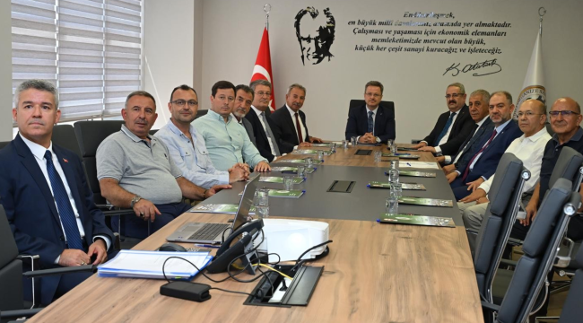 Salihli OSB müteşebbis heyet toplantısı yapıldı