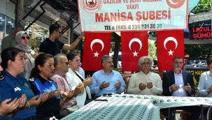 Şehitler için dua okundu