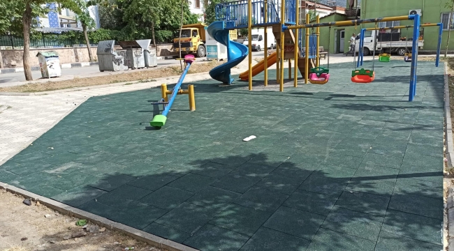 Şehzade belediyesi 67 mahalle parkında tamirat başlattı