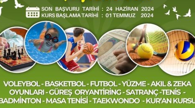 Soma'da yaz spor okullar açılıyor