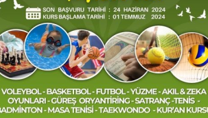 Soma'da yaz spor okullar açılıyor