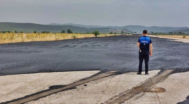 Sorumsuz çevre düşmanı Akhisar'ı kirletti