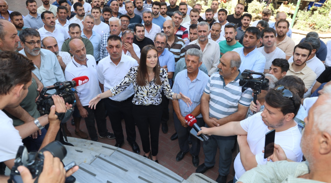 TOKİ mağdurları dinleyen başkanı Durbay''vatandaşım mağdursa ben de mağdurum" 