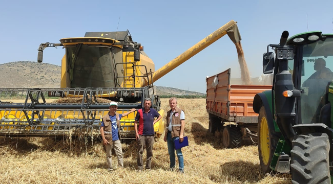 Tüm ilçelerde biçerdöver kontrolleri ve anız yangını bilgilendirme çalışması