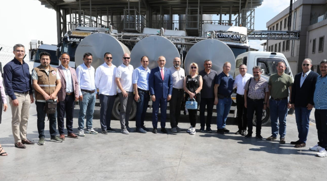 Ulusal süt konsey üyeleri firmalarda incelemelerde bulundu