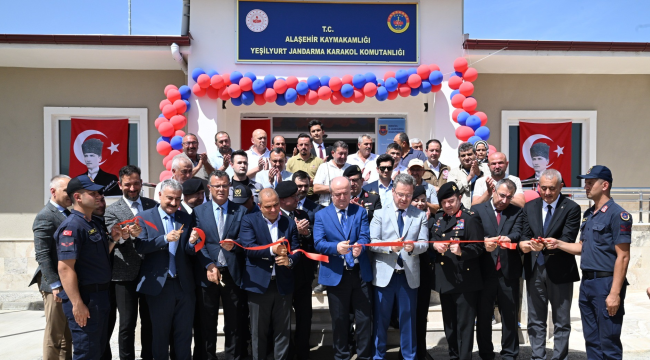 Yeşilyurt Jandarma karakolu açıldı