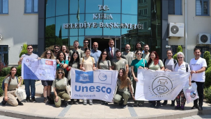 Yunanistan'lı üniversite öğrencileri Kula'da