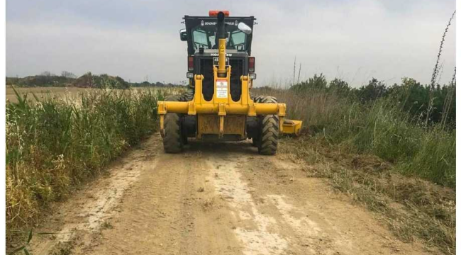 34 kırsal mahallede 338 km ova yolu düzenlendi