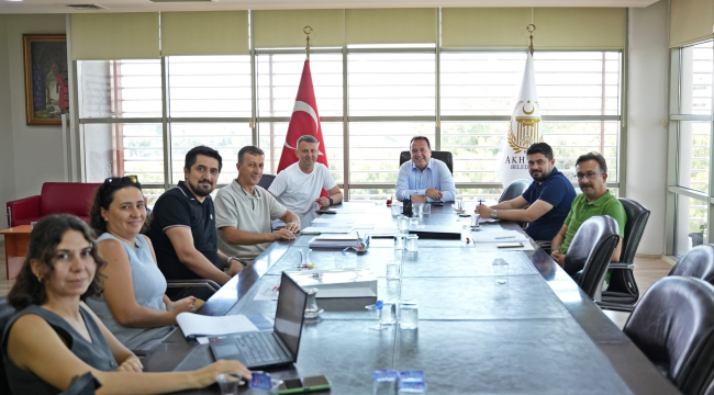 Akhisar zeytin ihtisas OSB yönetim kurulu toplandı