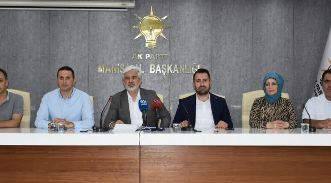 AKP il başkanı Hızlı CHP'ye yüklendi