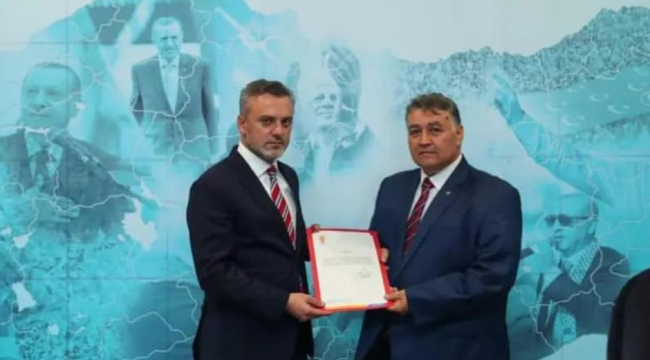 AKP Soma ilçe başkanı değişti