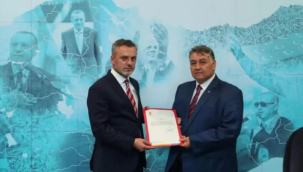 AKP Soma ilçe başkanı değişti