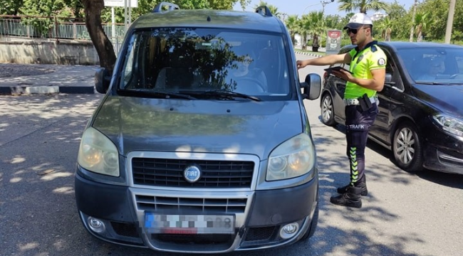 Araçlarda emniyet kemer denetimi