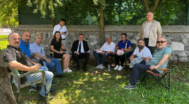 Başkan Balaban yapılacak 100.yıl Aliyev müzesi yer incelemesi