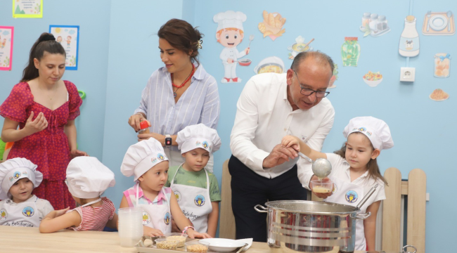 Başkan Akın belediye eğitim kurumlarını ziyaret etti