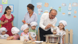 Başkan Akın belediye eğitim kurumlarını ziyaret etti