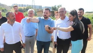 Başkan Akın Fatih sanayi sitesindeki çlışmaları denetledi