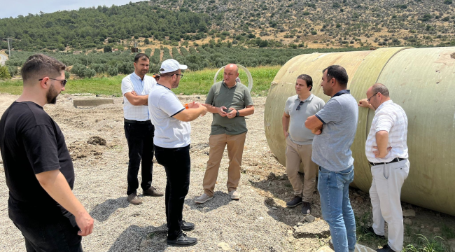Başkan Aykan DSİ yetkilileriyle üreticilerin sulamada yaşanan sıkıntıları görüştü