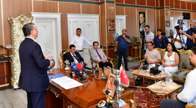 Başkan Balaban 'BYD yatırımı için her türlü fedakarlığı yaptık, bizim de çorbada tuzumu oldu'