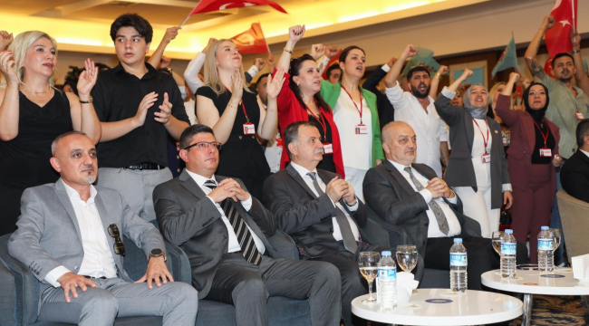 Başkan Balaban Türk metal-sen Manisa şubesi'nin 1. olağan genel kuruluna katıldı