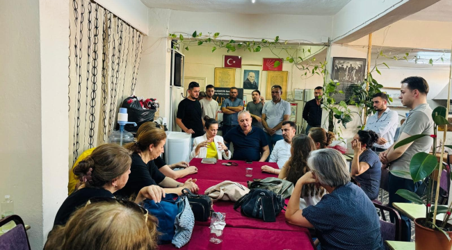 Başkan Dönmez'e ceza evi ziyareti