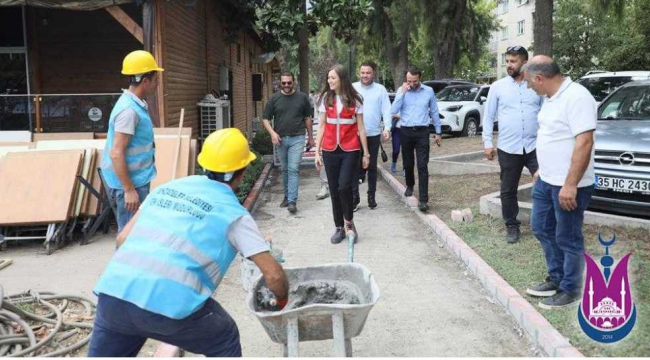 Başkan Durbay çalışmaları yerinde inceledi