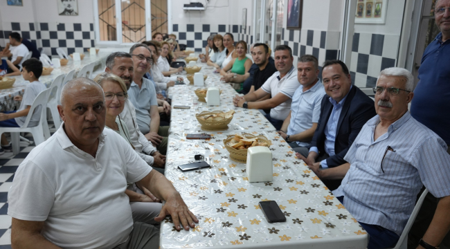 Başkan Dutlulu cem evinde iftara katıldı