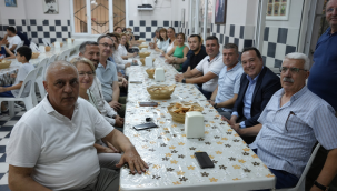 Başkan Dutlulu cem evinde iftara katıldı