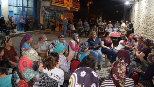 Başkan Gündüz Encekler mahallesinde