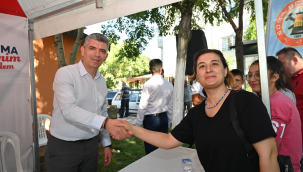 Başkan Okur İnönü mahallesinde halkla buluştu