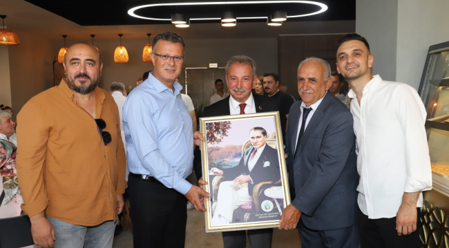 Başkanlar açılışa katıldı