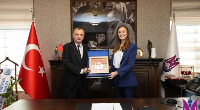 Başkanların birlikte iş yapma buluşması