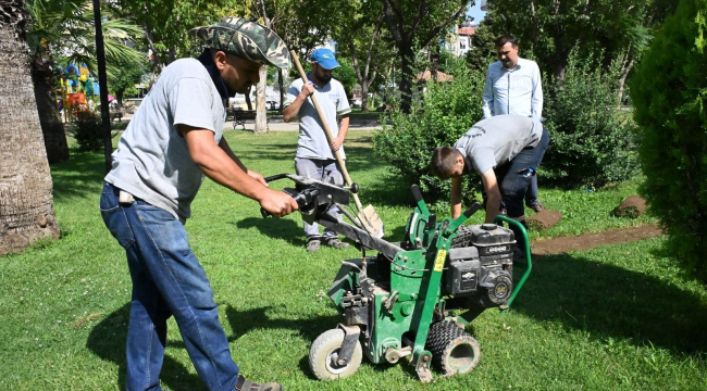 Belediye başkanı Nurlu "yeşili koruyoruz"