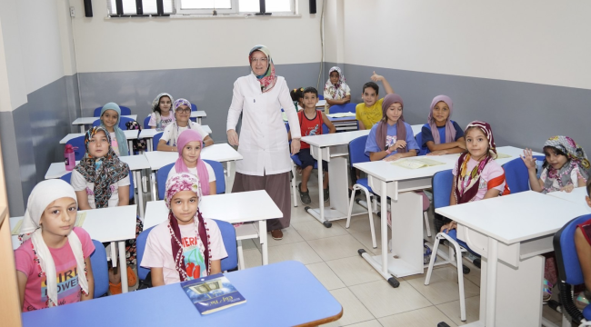 Belediye yaz kurslarında Kur'an-ı Kerim okuma kursu açıldı