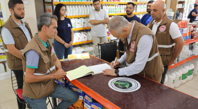 Bitki koruma ürünleri satan bayilere sıkı denetim