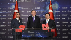 BYD'nin Türkiye'de yatırım anlaşma imzalandı