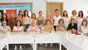 CHP'li kadın yöneticilerin eşgüdüm toplantısı 