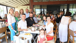 CHP'liler kadın kolları kahvaltısında bir araya geldi