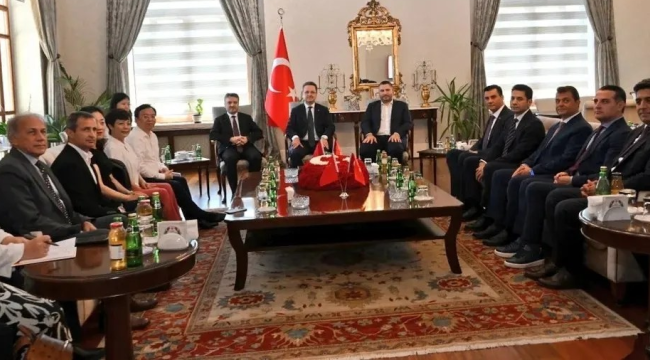 Çinli BYD yöneticileri Manisa'da