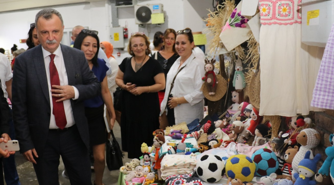 Ev hanımları, lokallerde üretiyorlar sosyete pazarında satıyorlar