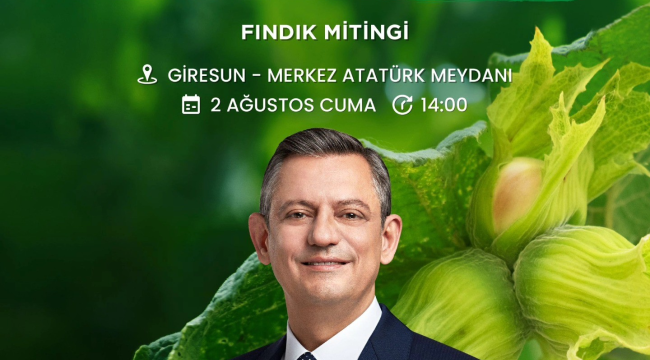 Fındık üreticisinin sorunlarının dile getirileceği mitinğ Giresun'da