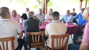 Gökköy mahallesinde düzenlenen yağmur duasına başkan Nurlu'da katıldı