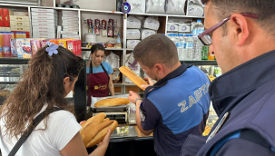 Gördes'de fırınlarınlarda gramaj, hijyen, fiyat ve tarife denetimi