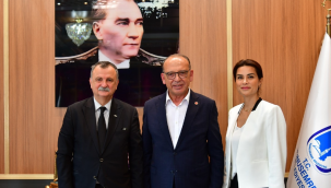 İki başkan ilçeleri arasında hizmet köprüsü kurdu