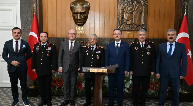 Jandarma genel komutanı orgeneral Çetin, Manisa'da